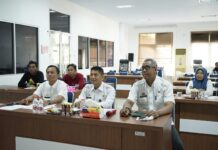 Distransnaker Lutim Ikuti Kick off Pembahasan Potensi 153 Kawasan Transmigrasi Secara Virtual
