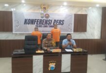 Satres Narkoba Polres Luwu Timur Amankan Dua Pengedar Sabu di Sorowako