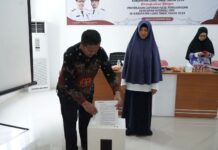 DPK Lutim Musnahkan 2.500 Berkas, Disertai Penyerahan Laporan Pengawasan Kearsipan OPD