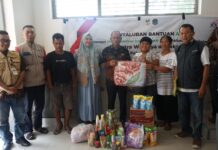 Gandeng Sentra Wirajaya, Dinsos Lutim Salurkan Bantuan Atensi di Mangkutana