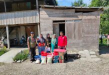 Akhirnya Korban yang Rumahnya Tertimpa Pohon di Tomoni Timur dapat Bantuan dari Dinsos