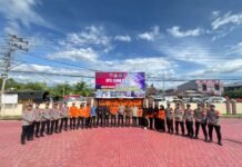 Gelar Apel Siaga Bencana, Wakapolres Luwu Utara Tekankan Pentingnya Sinergitas dan Kesiapsiagaan