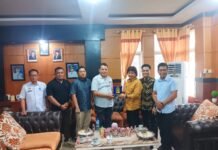 Ketua DPRD Luwu Utara Terima Kunjungan Kerja Anggota DPRD Bontang Kaltim
