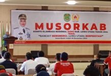 KONI Luwu Utara Laksanakan Musyawarah Olahraga Kabupaten Masa Bakti 2024-2028