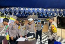 Kapolres Luwu Utara Cek Kesiapan Pengamanan Perayaan Natal 2024 dan Tahun Baru 2025