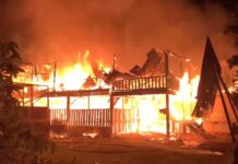 Tiga Rumah Ludes Terbakar di Sorowako