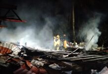 Lupa Padamkan Api Kompor Sebelum Tidur, Satu Rumah Ludes Terbakar di Tomoni