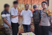 Datangi Mapolsek Towuti, Ibas Maafkan Terduga Pelaku Ujaran Kebencian yang Hina Calon Bupati dan Wakil Bupati