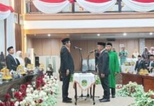 Yusuf Pombatu Dilantik PAW Anggota DPRD Luwu Timur Gantikan Usman Sadik