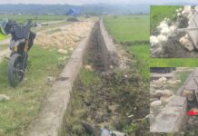 Proyek Swakelola Kelompok Dikerjakan Kontraktor, Warga Ini Malah Marah ke Wartawan Saat Disorot, Ada Apa ?