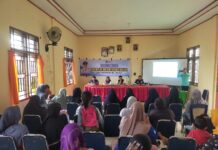 Pemdes Manurung Gelar Sosialisasi Penyakit HIV AIDS dan Penyakit Menular