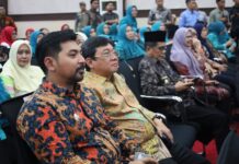 Wakil Bupati Luwu Timur Hadiri Sertijab Dua Profesor Pemimpin Sulsel