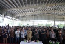 Hadiri Rapat Evaluasi KPU Wabup Akbar Apresiasi Kinerja PPK dan PPS