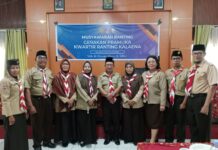 Nurdahirah Terpilih Kembali Sebagai Ketua Kwartir Ranting Kalaena
