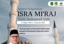 Ketua DPRD Luwu Utara Ucapkan Selamat Memperingati Isra Mikraj Nabi Muhammad SAW 1446 H