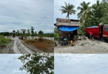 Polsek Mangkutana Hentikan Aktivitas Tambang Diduga Illegal di Sungai Kalaena