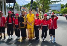 Siswa SDN 258 Sinongko Berkilau di Panggung Peringatan Hari Jadi Luwu