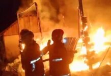 Dua Rumah Terbakar di Morut, Diduga Akibat Korsleting Listrik