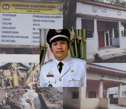 Tiga Titik Proyek Desa Jipang Gowa Disoal, Warga Desak APH Turun Tangan !