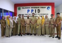 Jelang Akhir Jabatan, Wabup Akbar Silaturahmi dengan Pegawai Pemkab Lutim