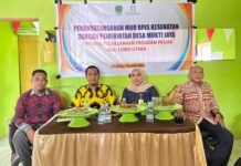 Desa Muktijaya dan BPJS Kesehatan Teken MoU untuk Pelaksanaan Program Pesiar