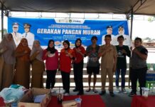DPKP Lutim Lakukan Gerakan Pangan Murah Jelang HBKN