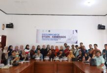 Gandeng BPS, Dinsos P3A Lakukan Pelatihan Pendampingan Kepada Para PKH se-Lutim