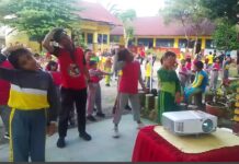 Giat Rabu Sehat, UPT SDN 159 Pakatan Lakukan Senam Bersama