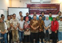 KPU Morut Grelar FGD Penyusunan Laporan Evaluasi Pemilihan Tahun 2024