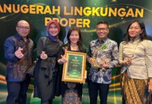 PT Vale Perusahaan Nikel Pertama di Indonesia Raih PROPERTI Emas 2024 dan Green Leadership Award