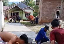 Pemdes Wewangriu Bersama Masyarakat Gelar Jumat Bersih Sambut Ramadhan