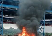 Kawasan Industri PT IMIP Memanas, Ricuh Hingga Pembakaran Mobil Terjadi