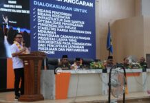 Pemda Morut Sambut Kedatangan Bupati dan Wabup Pasca Dilantik
