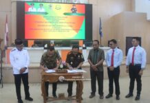 Bupati Morut Tandatangan Nota Kesepakatan Bantuan Hukum dengan Kejari