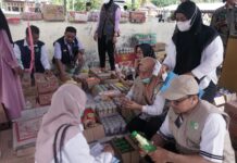Hari Pertama, Tim TPOM Lutim Lakukan Pengawasan di Pasar Kalaena Kiri