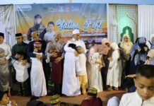 Momen Haru di Yatim Fest 1446 H, Bupati dan Wabup Lutim Tak Kuasa Menahan Tangis