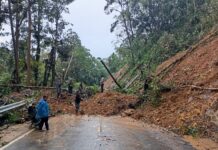 Masyarakat Desak Pemerintah Kerahkan Alat Berat Bersihkan Material Longsor di Mangkutana