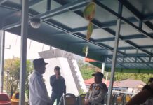 Wabup Morut Kunjungi Pos PAM Lebaran