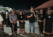 Sambut Tahun Baru Saka, Wakil Ketua DPRD Luwu Utara Hadiri Prosesi Ogoh-ogoh di Cendana Putih