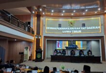 Pidato Pertama di DPRD, Irwan Bachri Syam : Mari Bergandengan Tangan Wujudkan Lutim yang Lebih Baik