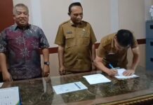 Serah Terima Jabatan Kaban BPKAD Morowali Utara