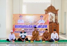 Wakil Bupati Morowali Utara Tutup Bimbingan Manasik Haji Tahun 2025