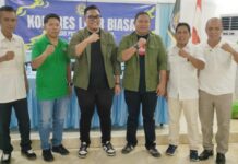 Pasangan Arief-Usman Terpilih Jadi Ketua dan Wakil Ketua Askab PSSI Morut