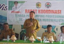 Bupati Morowali Utara Buka Rakor TPP Tahun 2025