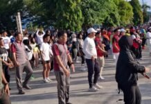Dukung Gaya Hidup Sehat dan Ramah Lingkungan, Kapolres Luwu Utara Hadiri Launching Car Free Day
