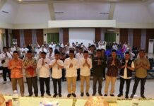 Tiba di Masamba, Wabup Luwu Utara Sambut Kedatangan Kafilah STQH Wajo dan Pinrang