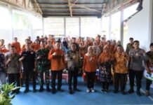 Dipilih BPS RI Sebagai Desa Binaan, Wabup Luwu Utara Launching Pencanangan Desa Cantik di Desa Kamiri