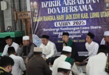 Wujud Syukur Masuki Usia ke-26 Luwu Utara, Pemda Gelar Zikir dan Doa Bersama