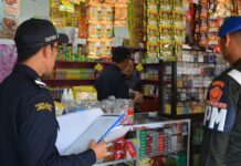 Bea Cukai Morowali dan Subdenpom TNI AD Lakukan Operasi Pasar Rokok Ilegal di Bahodopi