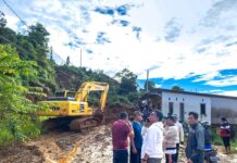 Longsor Terjadi di Jalan Poros Kolonodale, Akses Tertutup Total